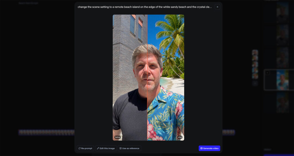 AI video production using Runway
